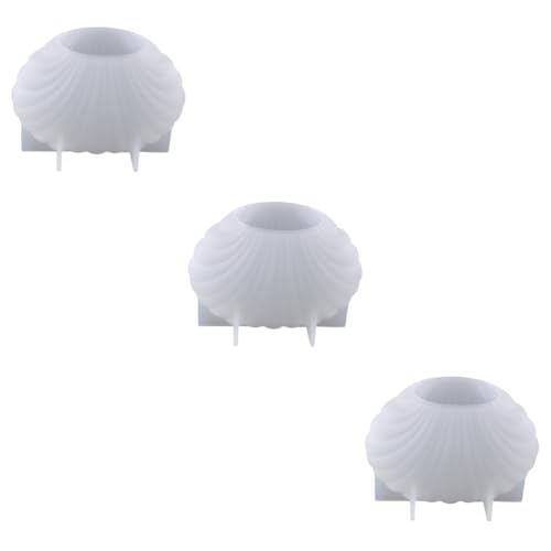 HOMSFOU 3 Stück Silikonform Kerzenform für DIY Handwerk Langlebige Gießform für Kerzen und Seifen Große Unregelmäßige zum Basteln und Dekorieren HOMSFOU 3 Stück Silikonform Kerzenform für DIY Handwerk Langlebige Gießform für Kerzen und Seifen Große Unregelmäßige zum Basteln und Dekorieren von HOMSFOU