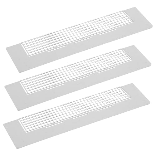 HOMSFOU 3 Stück Teiliges Edelstahl-mesh-lineal mit Rasterpunkten Präzises Diy-zeichenwerkzeug für Strassstein-stickerei Vielseitiges Kunsthandwerk Robustes Positionierlineal für Rundbohrer HOMSFOU 3 Stück Teiliges Edelstahl-mesh-lineal mit Rasterpunkten Präzises Diy-zeichenwerkzeug für Strassstein-stickerei Vielseitiges Kunsthandwerk Robustes Positionierlineal für Rundbohrer von HOMSFOU