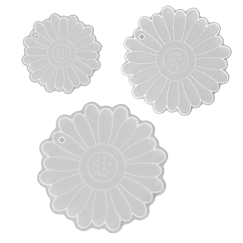 HOMSFOU 3 Stück Teiliges Silikonform für DIY Kristalluntersetzer Epoxidharz Gießformen Flexible und Transparente Silikonformen für Kreative Bastelprojekte Einfach zu Reinigen Verwenden HOMSFOU 3 Stück Teiliges Silikonform für DIY Kristalluntersetzer Epoxidharz Gießformen Flexible und Transparente Silikonformen für Kreative Bastelprojekte Einfach zu Reinigen Verwenden von HOMSFOU
