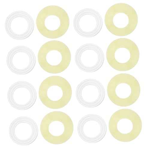 HOMSFOU 30 Sätze Teiliges Kunststoff absperrmutter und Dichtungsring für Küchenarmatur Langlebig Präzise Gefertigt Einfach zu Montieren und Geeignet für Wasserhähne von HOMSFOU