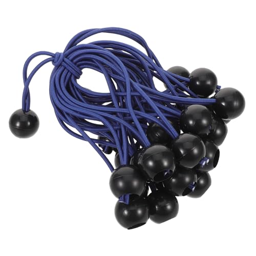 HOMSFOU 30 Stück Teiliges Bunte Bungee Cords mit Kunststoffkugeln Elastische Zeltspannseile für Outdoor-Schutz Strapazierfähige Flexible Gummikordeln für Camping Trampolin-netzbefestigung HOMSFOU 30 Stück Teiliges Bunte Bungee Cords mit Kunststoffkugeln Elastische Zeltspannseile für Outdoor-Schutz Strapazierfähige Flexible Gummikordeln für Camping Trampolin-netzbefestigung von HOMSFOU
