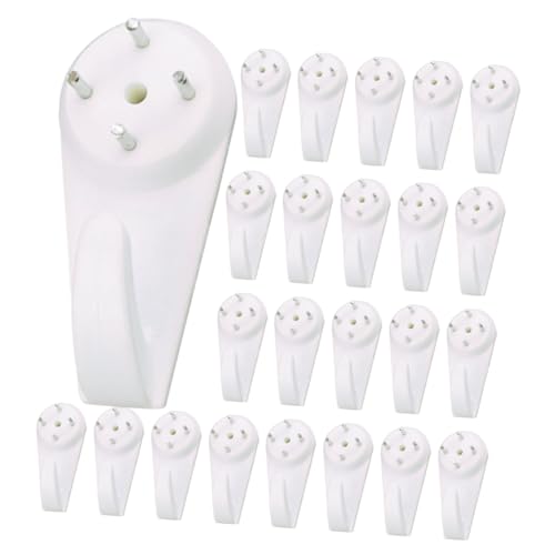 HOMSFOU 30 Stück Unsichtbare Wandhaken Traceless Picture Hooks für Bilderrahmen Starke und Zuverlässige Aufhängung für Schwere Gegenstände Installieren ohne Rückstände für Betonwände HOMSFOU 30 Stück Unsichtbare Wandhaken Traceless Picture Hooks für Bilderrahmen Starke und Zuverlässige Aufhängung für Schwere Gegenstände Installieren ohne Rückstände für Betonwände von HOMSFOU