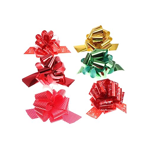 HOMSFOU 36 Stück Teiliges DIY Weihnachts Pull Bows Kreative und Weihnachtsdekoration Bunte Bastelbänder Einfache Montage Vielseitig für Fenster Hochzeiten und Festtagsdeko HOMSFOU 36 Stück Teiliges DIY Weihnachts Pull Bows Kreative und Weihnachtsdekoration Bunte Bastelbänder Einfache Montage Vielseitig für Fenster Hochzeiten und Festtagsdeko von HOMSFOU