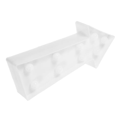 HOMSFOU 3D LED Nachtlicht Pfeilförmiges Licht Schild Für Wanddekoration Ideal Für Weihnachts Geburtstags Kinderzimmer Und Hochzeitsfeiern Ohne Batterien von HOMSFOU