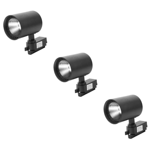 HOMSFOU 3St Beleuchtungslampe für den Einzelhandel Deckenstrahler Deckenleuchte anzeigen LED-Schienenlicht Cob-Licht Oberfläche montiert Schienenbeleuchtung Taschenlampe Scheinwerfer von HOMSFOU