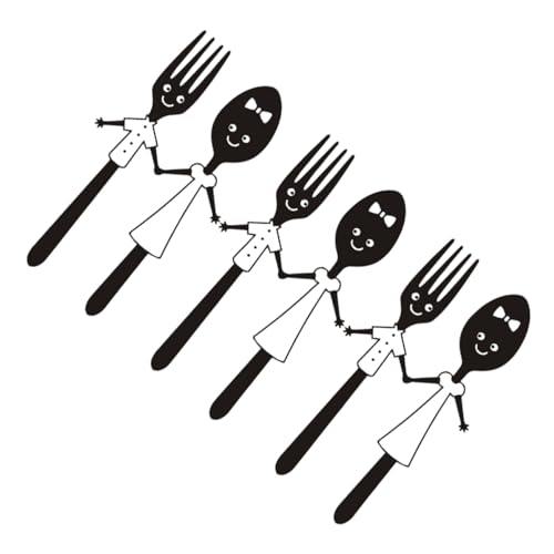 HOMSFOU 3stücke Teiliges Set Abnehmbarer Wandsticker Für Küche Selbstklebende Dekoration Mit Und Messer-motiven Für Esszimmer Und Wohnraumgestaltung von HOMSFOU