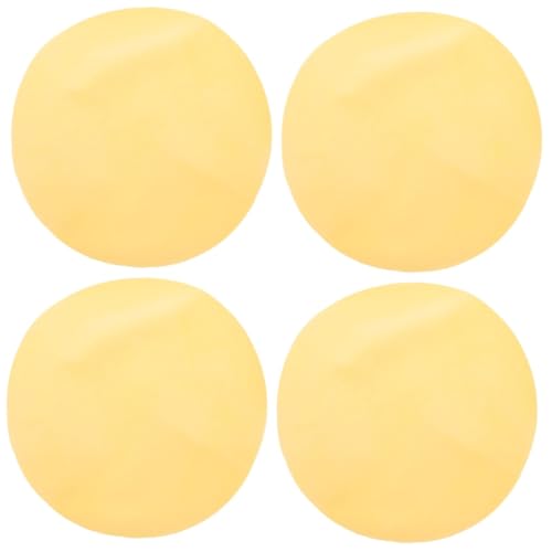 HOMSFOU 4 Blätter Blanking Polsterung Unterlage Hey Ton Handwerksbedarf Handtuch handtücher Töpferhandwerksmatte Töpfermatte zum Selbermachen Schlammmatte PVA Gelb von HOMSFOU