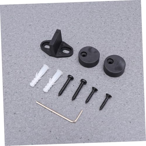 HOMSFOU 4 Sätze Bodenführung Schiebetür Stopper Pom Material ohne Nut Doppelte mit Verstellbar für Scheunentüren Türfeststeller für Laufschiene Langlebig und Geräuscharm HOMSFOU 4 Sätze Bodenführung Schiebetür Stopper Pom Material ohne Nut Doppelte mit Verstellbar für Scheunentüren Türfeststeller für Laufschiene Langlebig und Geräuscharm von HOMSFOU