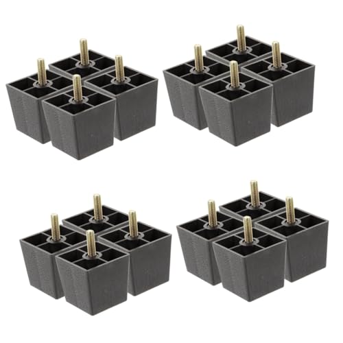 HOMSFOU 4 Sätze Füße Für Möbel Möbelbeinleiter Kommode Runde Möbelbeine Coucherhöhung Beine Im Freien Furniture Lifter Furniture Legs Ersatz-sofabeine Couch Risers Metall Black 4 Stück * 4 HOMSFOU 4 Sätze Füße Für Möbel Möbelbeinleiter Kommode Runde Möbelbeine Coucherhöhung Beine Im Freien Furniture Lifter Furniture Legs Ersatz-sofabeine Couch Risers Metall Black 4 Stück * 4 von HOMSFOU