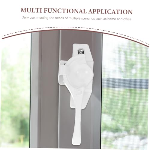 HOMSFOU 4 Sätze Teiliges Aluminiumlegierung Fenster schiebeschloss Robustes Sash Lock für Kunststofffenster und Schiebetüren Einfache Montage Zuverlässige Diebstahlsicherung Langlebiges HOMSFOU 4 Sätze Teiliges Aluminiumlegierung Fenster schiebeschloss Robustes Sash Lock für Kunststofffenster und Schiebetüren Einfache Montage Zuverlässige Diebstahlsicherung Langlebiges von HOMSFOU