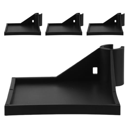 HOMSFOU 4 Stück Eckregal für Grow Zelt Robuste Halterung für Hygrometer Kamera Pflanzenzubehör Pole Clamp Zubehör für Verschiedene Anbauszenarien von HOMSFOU