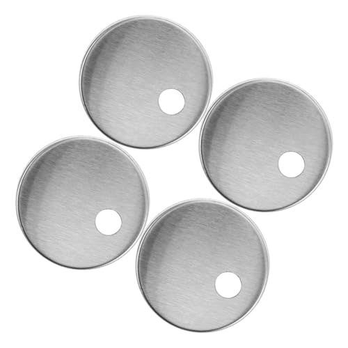 HOMSFOU 4 Stück Edelstahl Toilettenschrauben Abdeckkappen Dekorative WC Schrauben Abdeckung Rostfrei Einfache Montage Langlebiger Schutz für Badezimmerbefestigungen HOMSFOU 4 Stück Edelstahl Toilettenschrauben Abdeckkappen Dekorative WC Schrauben Abdeckung Rostfrei Einfache Montage Langlebiger Schutz für Badezimmerbefestigungen von HOMSFOU