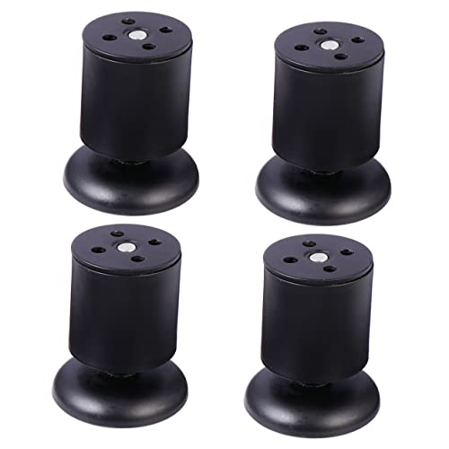 HOMSFOU 4 Stück Einstellbare Stützbeine Ersatz Unterstützung Gebohrt Couch Beine Möbel Bett Tischstützbeine Runde Sofabeine Mit Ständer Rostfreier Stahl Black HOMSFOU 4 Stück Einstellbare Stützbeine Ersatz Unterstützung Gebohrt Couch Beine Möbel Bett Tischstützbeine Runde Sofabeine Mit Ständer Rostfreier Stahl Black von HOMSFOU