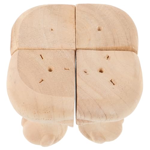 HOMSFOU 4stücke Möbelbeine Dekorative Sofa Und Tischbeine Und Langlebig Leicht Zu Installieren Für Schränke Tische Und Fernseher Geeignet von HOMSFOU
