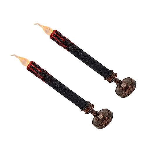 HOMSFOU 4stücke Dekorative Elektrische Kerzenlichter Kerzenform Für Halloween-dekoration Flackerndes Licht Batteriebetrieben Sicher Und Langlebig HOMSFOU 4stücke Dekorative Elektrische Kerzenlichter Kerzenform Für Halloween-dekoration Flackerndes Licht Batteriebetrieben Sicher Und Langlebig von HOMSFOU