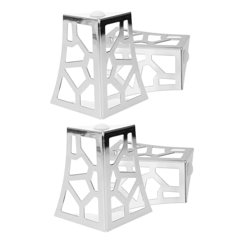 HOMSFOU 4 Stück Möbelstützfüße Aus Metall – Stabile Beine Für Kommoden Tische Sofas Moderner Stil von HOMSFOU