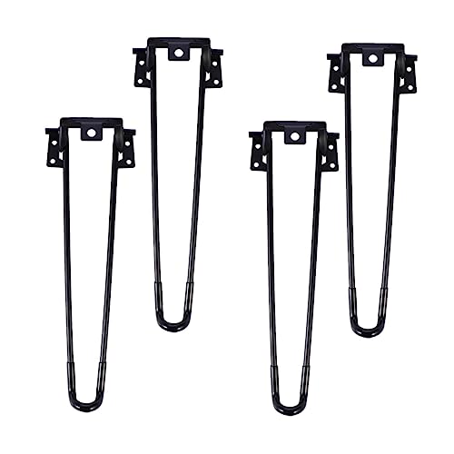 HOMSFOU 4 Stück Klappbare Tischbeine Double Rod Haarnadel Tischfüße für DIY Projekte und Moderne Möbelgestaltung für Couchtische und Schreibtische HOMSFOU 4 Stück Klappbare Tischbeine Double Rod Haarnadel Tischfüße für DIY Projekte und Moderne Möbelgestaltung für Couchtische und Schreibtische von HOMSFOU