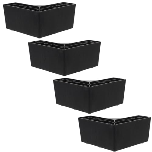 HOMSFOU 4 Stück Kunststoff-Möbelbeine L-Förmige Sofa-Couch-Beine Bett-Ersatzbeine 7 5 cm HOMSFOU 4 Stück Kunststoff-Möbelbeine L-Förmige Sofa-Couch-Beine Bett-Ersatzbeine 7 5 cm von HOMSFOU