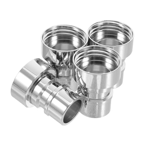 HOMSFOU 4 Stück Kupfer Waschmaschinen Wasserhahn Adapter Teilig Anschluss Aerator für Küchen und Waschbeckenarmatur Waschmaschinenzubehör Langlebig Robust Leicht zu Reinigen HOMSFOU 4 Stück Kupfer Waschmaschinen Wasserhahn Adapter Teilig Anschluss Aerator für Küchen und Waschbeckenarmatur Waschmaschinenzubehör Langlebig Robust Leicht zu Reinigen von HOMSFOU