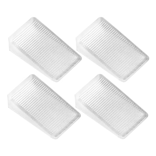 HOMSFOU 4 Stück Möbelfüße Herd Basen Shim Nivellierer Tischkeile Ausgleichsscheiben Und Keile Zum Nivellieren Nivellierscheiben Keile Selber Machen Monitor Jalousie Über Gummi Transparent HOMSFOU 4 Stück Möbelfüße Herd Basen Shim Nivellierer Tischkeile Ausgleichsscheiben Und Keile Zum Nivellieren Nivellierscheiben Keile Selber Machen Monitor Jalousie Über Gummi Transparent von HOMSFOU