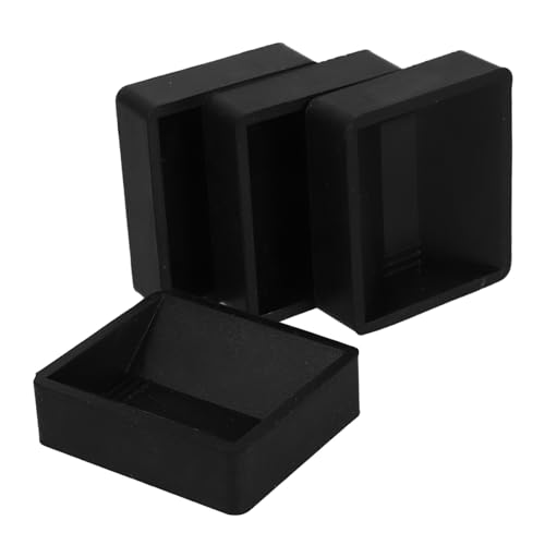 HOMSFOU 4stücke Bockrollen Lenkrolleneinsätze Für Möbel Gummirollenkappen Rollenkappen Für Räder Passend Für Sofas Betten Stühle rutschfeste Bodenpads von HOMSFOU