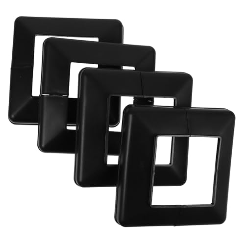 HOMSFOU 4 Stück Post Skirt Covers für Treppen Balkone und Geländer Dekorative Abdeckungen für Pfostenbasis Split Design für Einfache Installation und Langlebige Nutzung HOMSFOU 4 Stück Post Skirt Covers für Treppen Balkone und Geländer Dekorative Abdeckungen für Pfostenbasis Split Design für Einfache Installation und Langlebige Nutzung von HOMSFOU