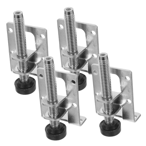 HOMSFOU 4stücke Verstellbare Nivellierfüße Tischbeinnivellierer Möbelbeine Für Schrank Und Sofa Höhenverstellbare Fußpolster Polster Zur Möbelerhöhung rutschfeste Bodenschutz-Pads HOMSFOU 4stücke Verstellbare Nivellierfüße Tischbeinnivellierer Möbelbeine Für Schrank Und Sofa Höhenverstellbare Fußpolster Polster Zur Möbelerhöhung rutschfeste Bodenschutz-Pads von HOMSFOU