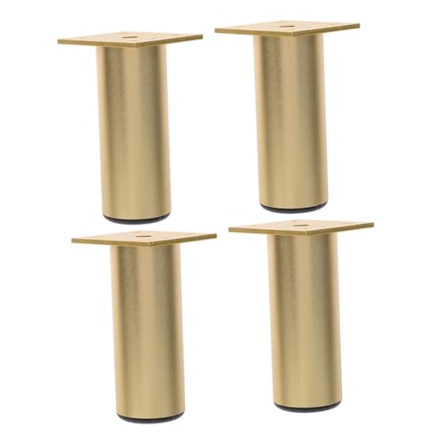 HOMSFOU 4 Stück Runde Möbelfüße Aus Aluminiumlegierung Für Schränke Schreibtische Sofas DIY Ersatzbeine Für Tische Stühle Schränke Betten Reparaturzubehör HOMSFOU 4 Stück Runde Möbelfüße Aus Aluminiumlegierung Für Schränke Schreibtische Sofas DIY Ersatzbeine Für Tische Stühle Schränke Betten Reparaturzubehör von HOMSFOU