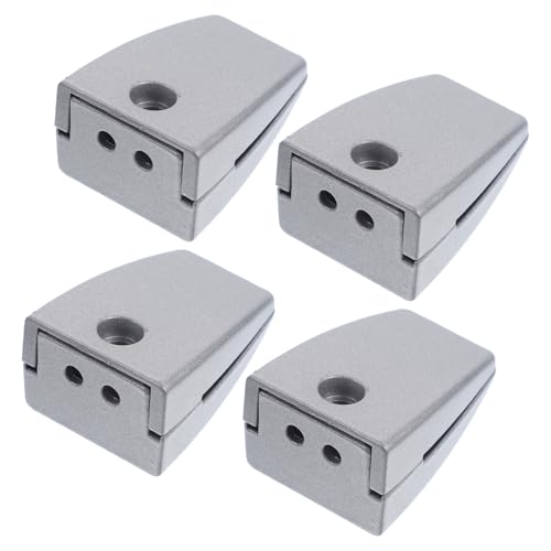 HOMSFOU 4 Stück Trennwandklemmen aus Aluminiumlegierung für Schreibtisch Bildschirm Trennwandhalter Einfach zu Montierende Klammern für Büro und Zuhause HOMSFOU 4 Stück Trennwandklemmen aus Aluminiumlegierung für Schreibtisch Bildschirm Trennwandhalter Einfach zu Montierende Klammern für Büro und Zuhause von HOMSFOU