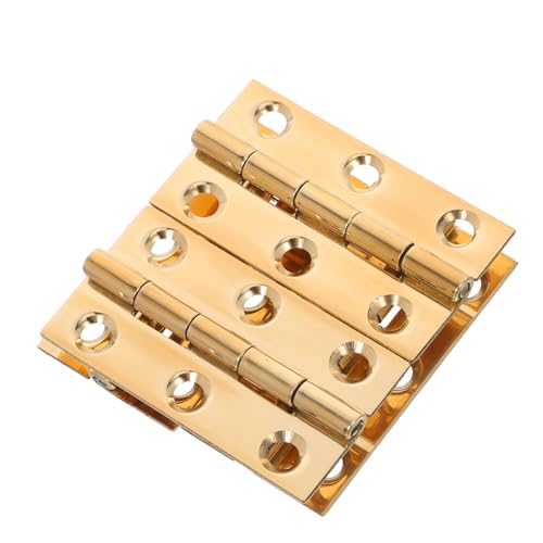 HOMSFOU 4 Stück Teiliges Möbelscharnier aus Kupfer Kompakt und Korrosionsbeständig Flache Scharniere für Küchenschränke und Kleiderschränke Präzise Verarbeitung mit Elegantem Finish für HOMSFOU 4 Stück Teiliges Möbelscharnier aus Kupfer Kompakt und Korrosionsbeständig Flache Scharniere für Küchenschränke und Kleiderschränke Präzise Verarbeitung mit Elegantem Finish für von HOMSFOU