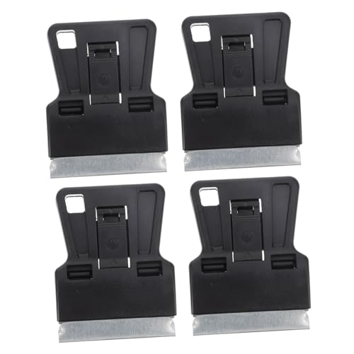 HOMSFOU 4 Stück Teiliges Multifunktionaler Aufkleber Entferner Reinigungs rasierklingen Schaber Für Fenster Auto Fliesen Und Böden Kratzfester Präzisionsschaber Mit Abgewinkeltem Kopf HOMSFOU 4 Stück Teiliges Multifunktionaler Aufkleber Entferner Reinigungs rasierklingen Schaber Für Fenster Auto Fliesen Und Böden Kratzfester Präzisionsschaber Mit Abgewinkeltem Kopf von HOMSFOU