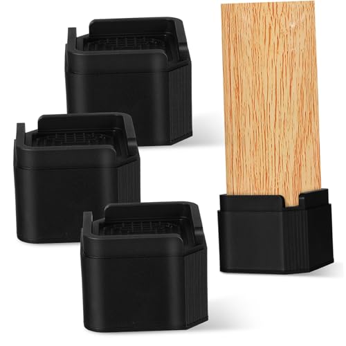 HOMSFOU 4 Stück Teiliges Stapelbare Möbelerhöhungen Höhenverstellbare Möbelfüße für Sofa Bett Tisch und Schreibtisch Praktische Möbelheberpads zur Anpassung der Höhe und Stabilität HOMSFOU 4 Stück Teiliges Stapelbare Möbelerhöhungen Höhenverstellbare Möbelfüße für Sofa Bett Tisch und Schreibtisch Praktische Möbelheberpads zur Anpassung der Höhe und Stabilität von HOMSFOU