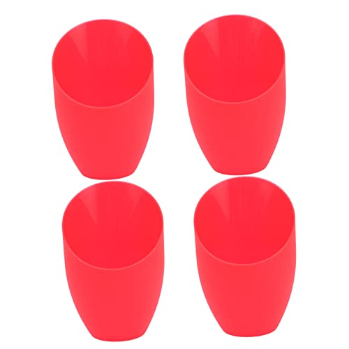 HOMSFOU 4 Stück Tischlampe Lampenschirm Plastischer Lampenschirm im Pferdehuf Design Öffnung für Wand und Tischlampen Dekorativ und Schützend von HOMSFOU