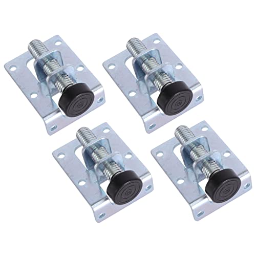 HOMSFOU 4 Stück Verstellbare Möbelbeine aus Stahl Robuste Verstellbare Möbelfüße für Schränke Tische Sofas Einfache Montage Weiße Zinkbeschichtung Möbelbeine Verlängerungen für Stabile HOMSFOU 4 Stück Verstellbare Möbelbeine aus Stahl Robuste Verstellbare Möbelfüße für Schränke Tische Sofas Einfache Montage Weiße Zinkbeschichtung Möbelbeine Verlängerungen für Stabile von HOMSFOU