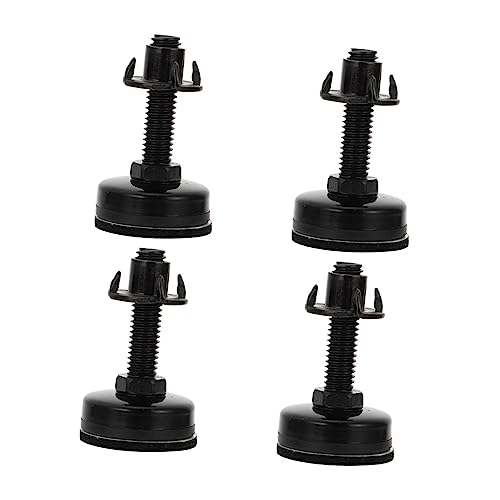 HOMSFOU 4 x Möbelnivellierer, robust, zum Ausbalancieren von Sofas, Stühlen, Schreibtischen mit hochdichter Basis, für Zuhause und Büro von HOMSFOU