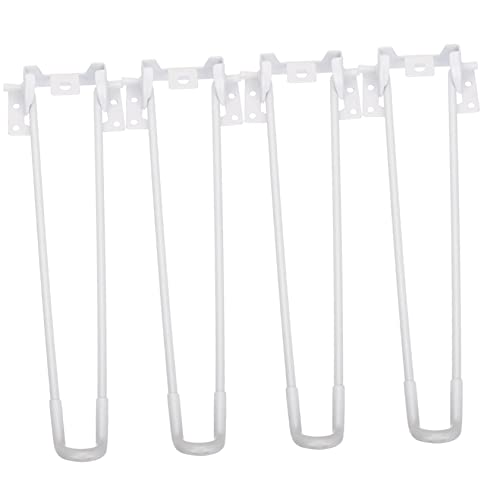 HOMSFOU 4 x faltbare Haarnadelbeine für Möbel, stabile Metall-Tischbeine für DIY-Projekte, Laptoptische, Design, zuverlässige Stabilität von HOMSFOU