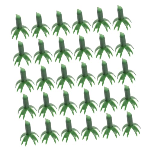 HOMSFOU 40 Stück Wiederverwendbare Blumen Sepalen für Künstliche Rosengebinde Bastelwerkzeuge für Floristen und Hochzeitsdekorationen von HOMSFOU