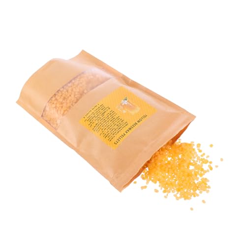 HOMSFOU Bienenwachspellets Für Kerzenherstellung DIY Bienenwachs Kerzen Machen Lieferungen Wachs Lippenstift DIY Material von HOMSFOU