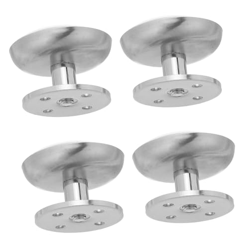 HOMSFOU 4er-Set Bettgestellfüße Ersatz Möbel Edelstahl Sofa Stützfüße Ersatz Sofabeine Couchtisch Beine Silber HOMSFOU 4er-Set Bettgestellfüße Ersatz Möbel Edelstahl Sofa Stützfüße Ersatz Sofabeine Couchtisch Beine Silber von HOMSFOU