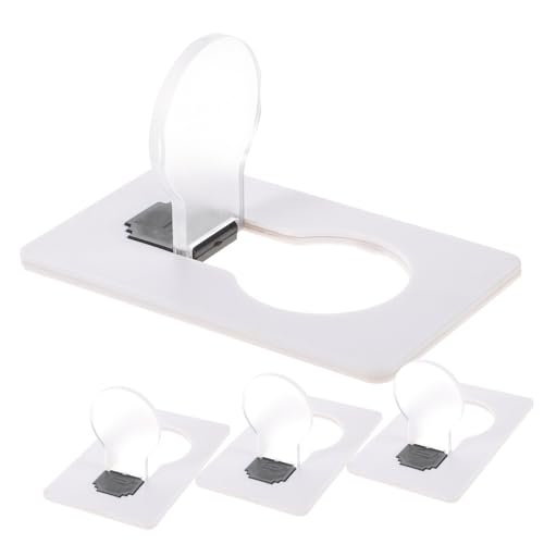 HOMSFOU 4stücke Mini Led Handtaschenlichter Kartenform Tragbare Nachttaschenlampe Für Notfälle Für Handtaschen Und Rucksäcke Praktische Und Stilvolle Verschiedenen Farben von HOMSFOU