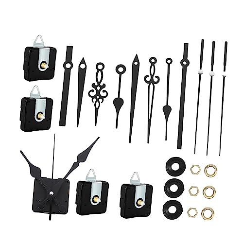 HOMSFOU 5sätze Quartz Uhrwerk Mechanismus Mit Zeigern Leises Langlebiges Uhrwerk Für Wanduhr DIY-Clock Ersatzteile Vielseitig Und Praktisch Für Wanduhren HOMSFOU 5sätze Quartz Uhrwerk Mechanismus Mit Zeigern Leises Langlebiges Uhrwerk Für Wanduhr DIY-Clock Ersatzteile Vielseitig Und Praktisch Für Wanduhren von HOMSFOU