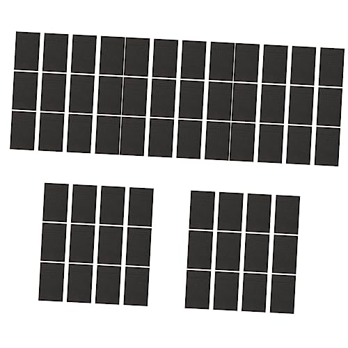 HOMSFOU 5 Sätze Möbelmatte Möbelpads Selbstklebend Beine rutschfeste Möbelpads Schwarze Gartenmöbel Möbelstopper Für Möbel Tischbein Kissen Für Gartenmöbel Im Freien Eva Black 30 Blatt * 5 von HOMSFOU