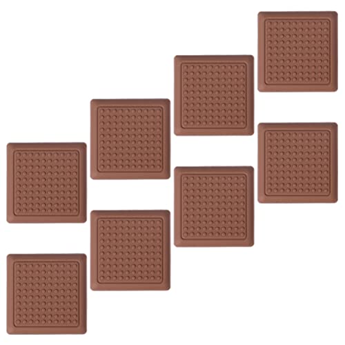 HOMSFOU 5 Sätze Silikon Tisch Und Stuhlmatte Hartbodenschutz Möbelgleiter Für Teppich Tischbeine Gerätestuhlbein Bodenschutz Möbelfuß Abdeckpolster 8 Stück * 5 von HOMSFOU
