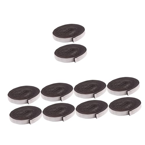 HOMSFOU 5 Sätze Stuhlfilz-bodenmatte Fußbodenschutzmatte Furniture Pads Stuhlbeinpad Unterstützung Mit Teppich Ausgelegt Hocker Füße Abdeckung Stuhlbeinpolster Gefühlt Brown 2 Stück * 5 von HOMSFOU