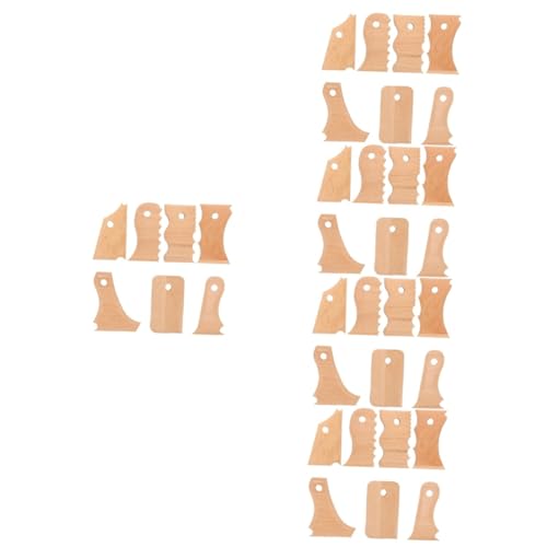 HOMSFOU 5 Sätze Teiliges Töpferwerkzeug Modellierwerkzeug Für Schnitz Und Schneidwerkzeuge Für Töpferei Sculpting Und Glätten 7 Stücke * 5 HOMSFOU 5 Sätze Teiliges Töpferwerkzeug Modellierwerkzeug Für Schnitz Und Schneidwerkzeuge Für Töpferei Sculpting Und Glätten 7 Stücke * 5 von HOMSFOU