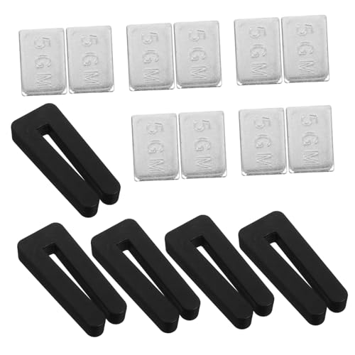 HOMSFOU 5 Sets Deckenventilator-Auswucht-Set mit Clips, selbstklebende Gewichte, einfach zu bedienen, Deckenventilator, Balancing zur Korrektur von Wackeln und für einen reibungslosen Betrieb HOMSFOU 5 Sets Deckenventilator-Auswucht-Set mit Clips, selbstklebende Gewichte, einfach zu bedienen, Deckenventilator, Balancing zur Korrektur von Wackeln und für einen reibungslosen Betrieb von HOMSFOU