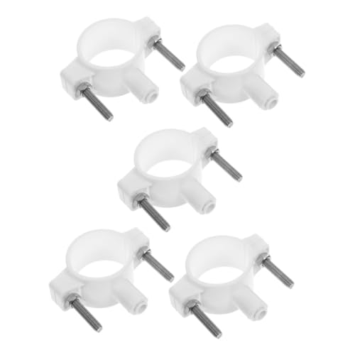 HOMSFOU 5 Stück Teiliges Schnellanschluss Sattelventil Ablaufschlauchhalterung für Ro Wasserfiltersysteme Weiß Kompatibel Langlebig Effiziente Abwasserableitung unter Spüle HOMSFOU 5 Stück Teiliges Schnellanschluss Sattelventil Ablaufschlauchhalterung für Ro Wasserfiltersysteme Weiß Kompatibel Langlebig Effiziente Abwasserableitung unter Spüle von HOMSFOU