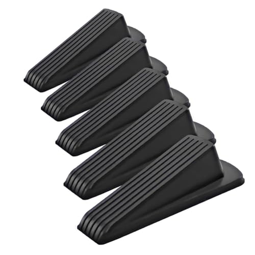 HOMSFOU 5 Stück Teiliges Türkeil Rutschfestem Gummi Türpuffer für Sicheren Halt Schützt Wände vor Kratzern Verhindert Türzusammenstoß für Zuhause Büro Kindersicherheit HOMSFOU 5 Stück Teiliges Türkeil Rutschfestem Gummi Türpuffer für Sicheren Halt Schützt Wände vor Kratzern Verhindert Türzusammenstoß für Zuhause Büro Kindersicherheit von HOMSFOU