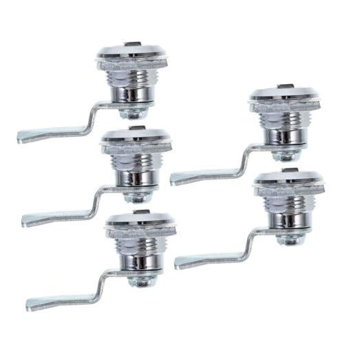 HOMSFOU 5 Stück Zinklegierung Schrankschloss Dreieckiger Tubular Schließmechanismus Sicherheitsschloss für Aktenschrank Verteilerschrank Einfache Installation ohne Zusatzwerkzeug HOMSFOU 5 Stück Zinklegierung Schrankschloss Dreieckiger Tubular Schließmechanismus Sicherheitsschloss für Aktenschrank Verteilerschrank Einfache Installation ohne Zusatzwerkzeug von HOMSFOU