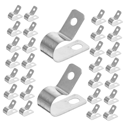 HOMSFOU 50stücke Kabelclips Für Wand Metall Drahtklemme Kabelmanagementclips Kleine Drahtclips Multifunktions-kabelclips Verdrahtungsclips Kabelklemme Drahtmanagement HOMSFOU 50stücke Kabelclips Für Wand Metall Drahtklemme Kabelmanagementclips Kleine Drahtclips Multifunktions-kabelclips Verdrahtungsclips Kabelklemme Drahtmanagement von HOMSFOU